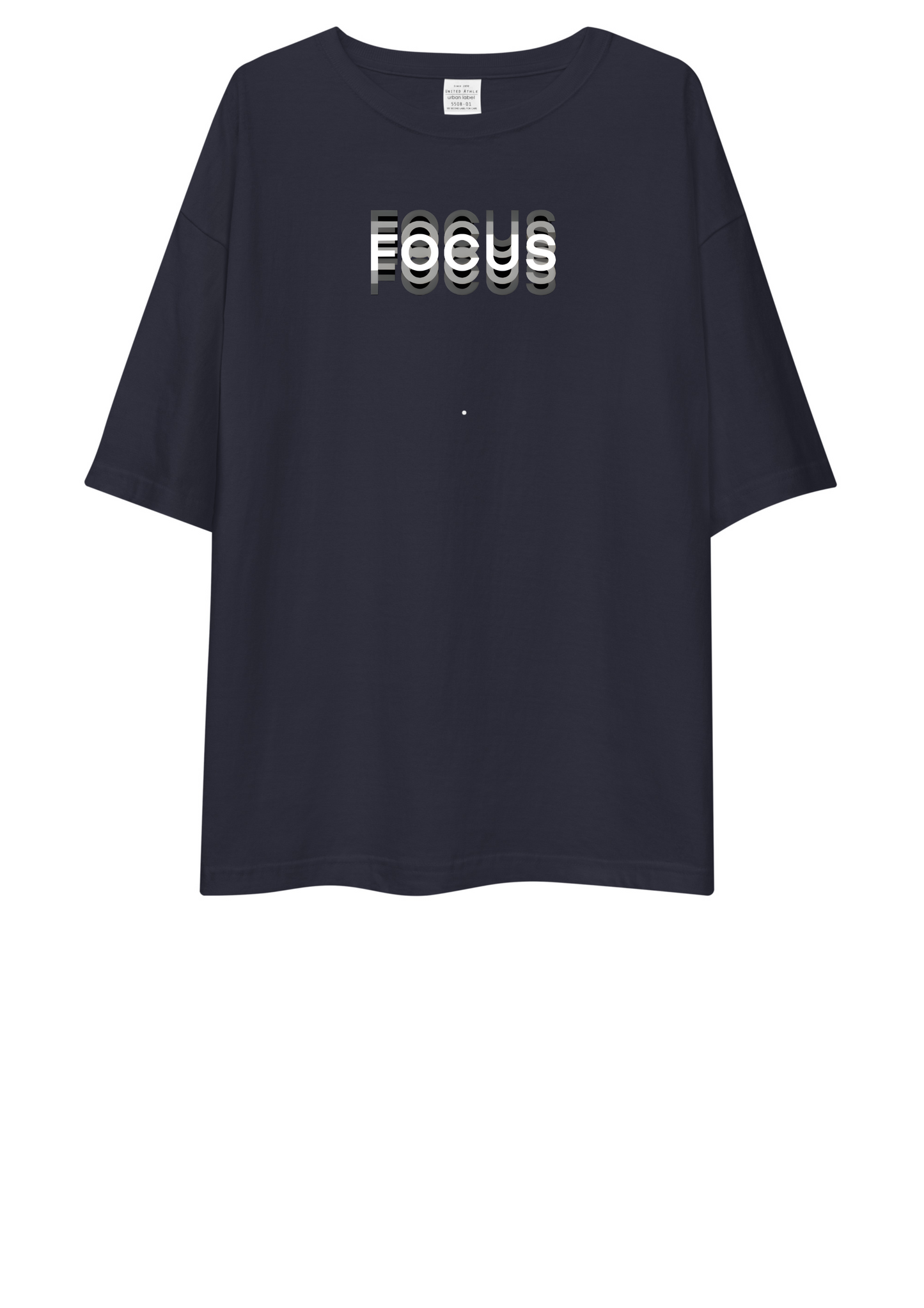FOCUS Oversized T-Shirt Drop Shoulder