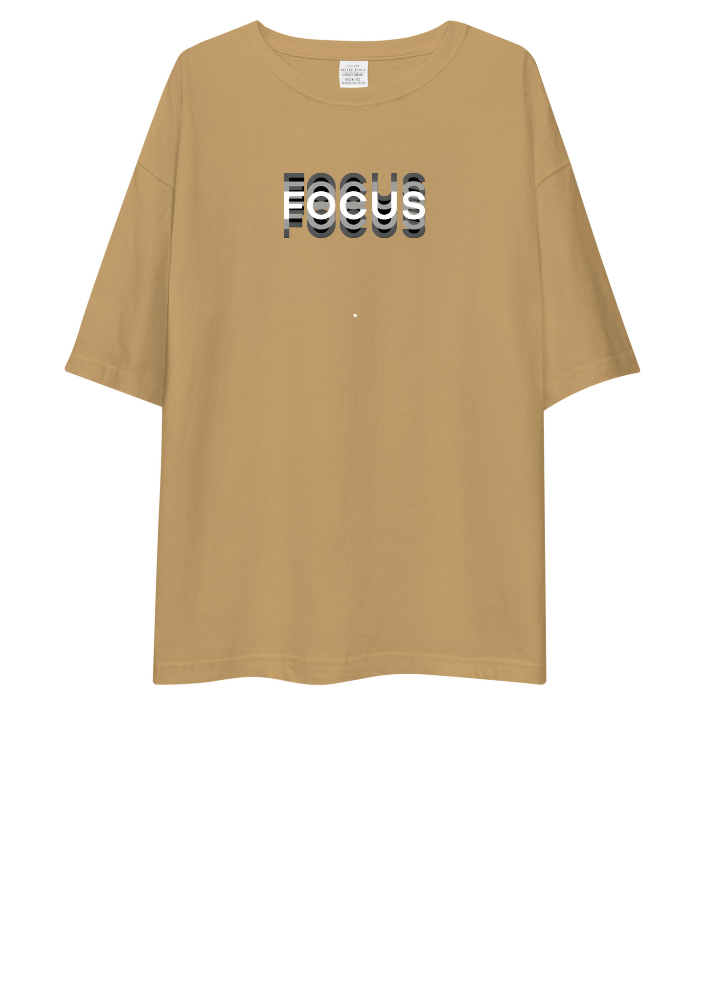 FOCUS Oversized T-Shirt Drop Shoulder