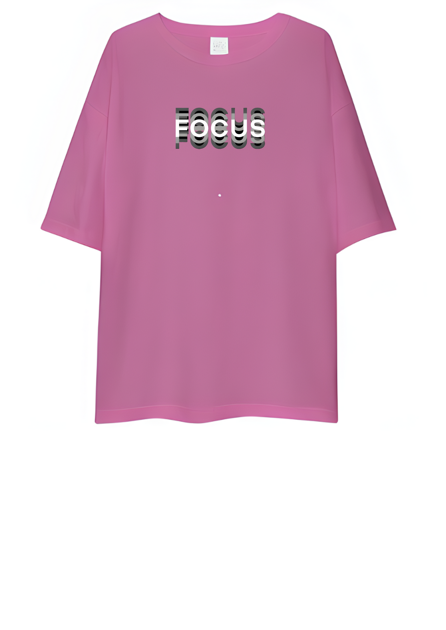 FOCUS Oversized T-Shirt Drop Shoulder
