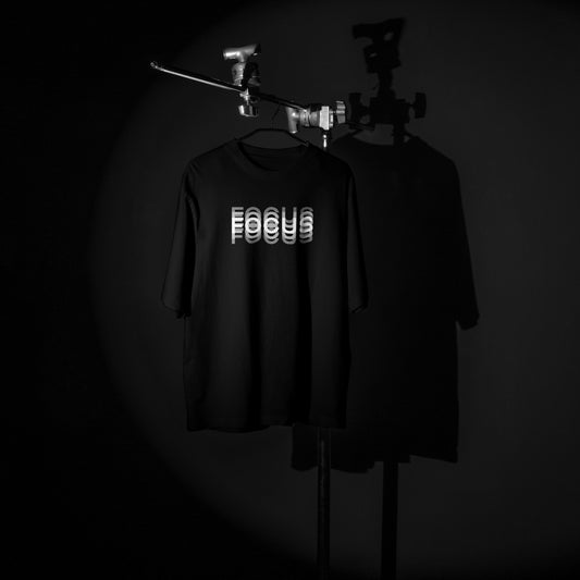 FOCUS Oversized T-Shirt Drop Shoulder